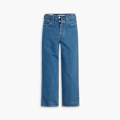 Kiara Mid Rise Barrel Leg Jeans  