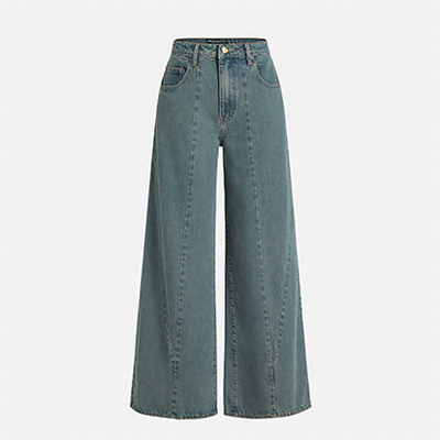 Fashion Society Mid Rise Straight Leg Jeans